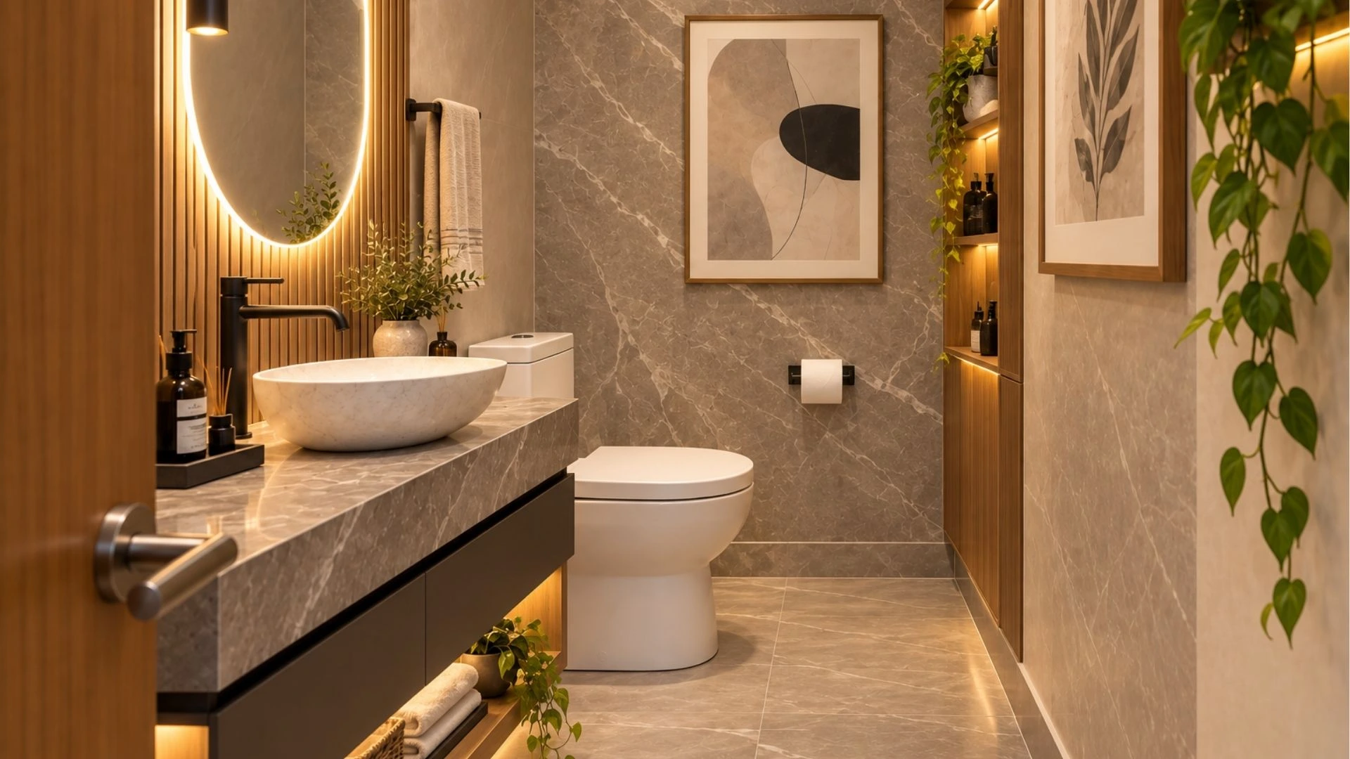 Baño de visitas